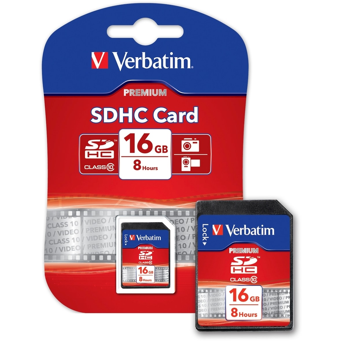 Speicherkarte SD HC 16GB Class 10 Packung mit 10 Stück