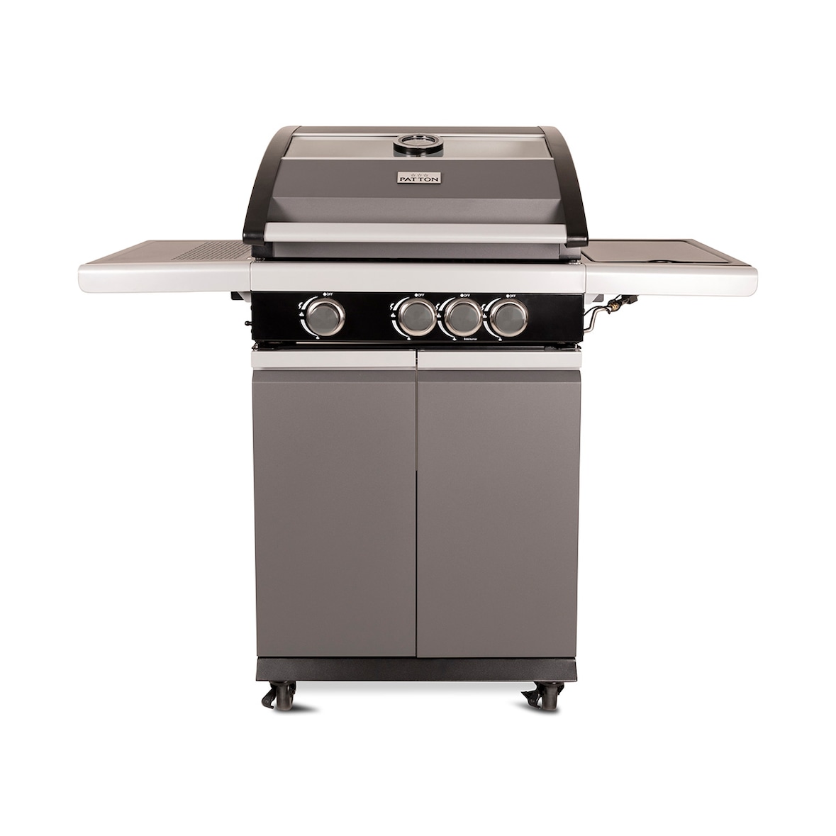 Patton Patio Pro Chef 3+1 Gasbarbecue - Frozen Grey
