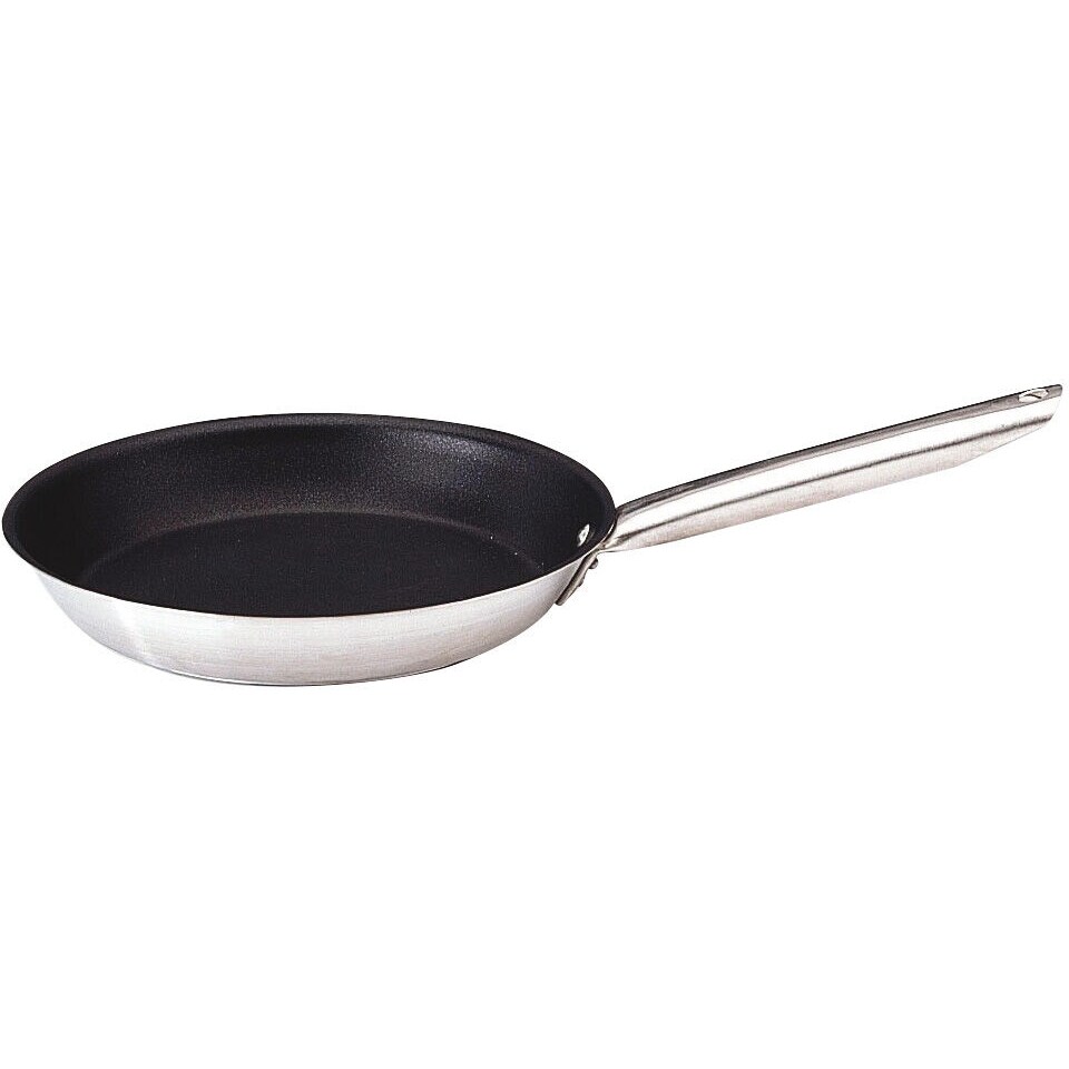 Matfer Tradition antihaftbeschichtete Pfanne aus Edelstahl, 28 cm (669428)