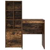 thumbnail of vidaXL Schreibtisch mit Schubladen 2 pcs Geräucherte Eiche
