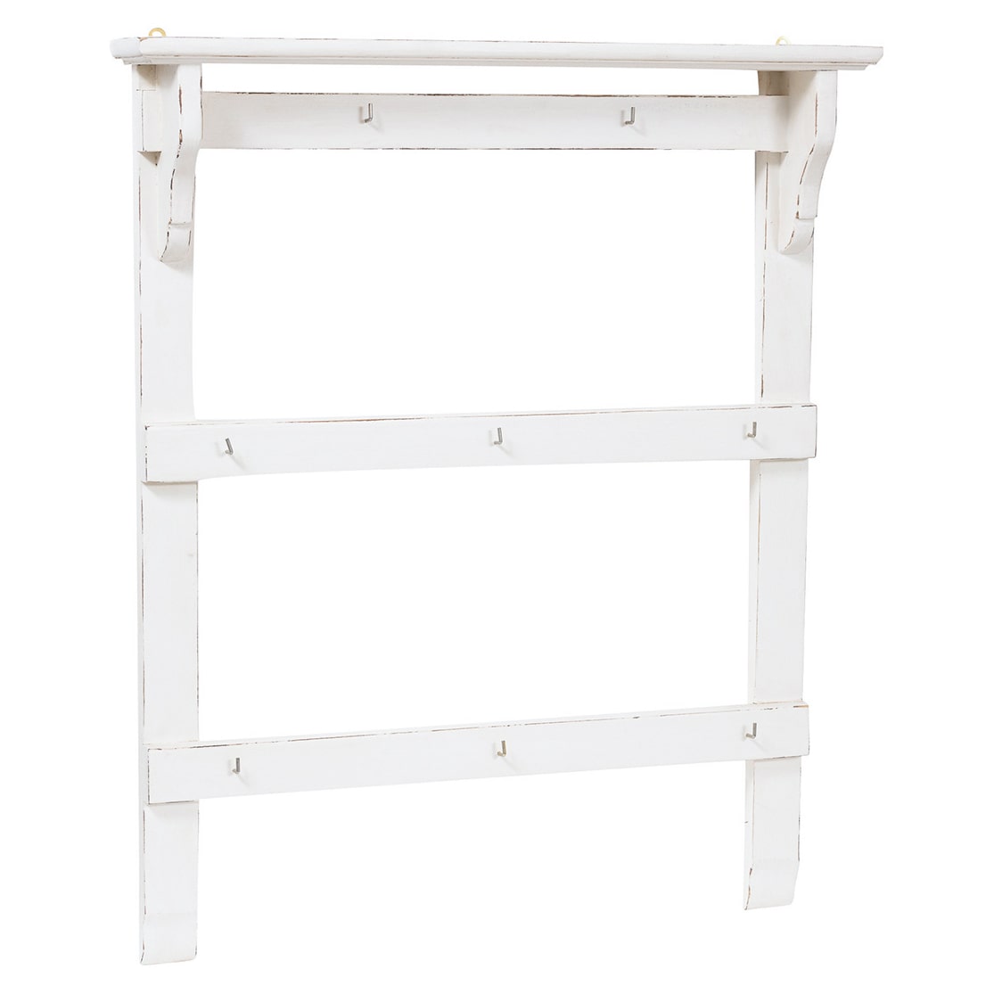 Attaccarame legno massello tiglio finitura bianca anticata Made Italy elegante l avello pietra naturale cucine moderne rustiche re pAttaccarame realiz