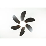 thumbnail of Deckenventilator Turbo Swirl Chrom 76 cm mit Licht 76
