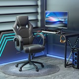 thumbnail of HOMCOM Sedia da Gaming ad Altezza Regolabile, 71x61x108-118 cm, Nera