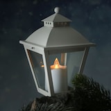 thumbnail of LED Kerze für Laternen flackernd Lichtsensor H: 9,5cm bis zu 2500h f. Außen weiß