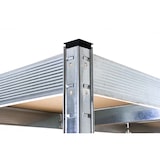 thumbnail of Metalen zwaarlast stelling 160x60x180 cm zilver