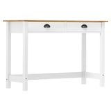 thumbnail of Mesa consola Hill con 2 cajones madera pino 110x45x74 cm