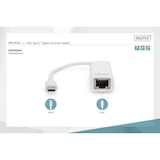 thumbnail of DIGITUS USB 3.0 Type-C Gigabit Ethernet Adapter