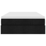 thumbnail of vidaXL Ottoman-Bett mit Matratze Schwarz 120x200 cm Stoff