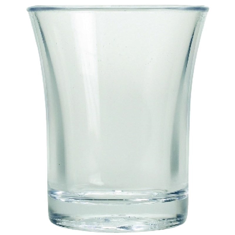 BBP polystyreen shotglazen 2,5cl