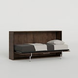 thumbnail of Kando horizontales Einzelbett Walnuss Klappbett