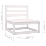 thumbnail of vidaXL 8-tlg. Garten-Lounge-Set mit Kissen Massivholz Kiefer