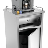 thumbnail of Contenedor inox XS para vaciado de bandejas (Fast-Food)