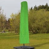 thumbnail of Schutzhülle HWC für Ampelschirm bis 4,3 m (3x3 m), Abdeckhülle Cover mit Reißverschluss ~ grün
