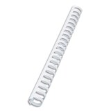 thumbnail of Boîte de 100 peignes plastique CombBind 8mm Blanc
