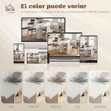 thumbnail of Klappbarer Esstisch mit Rollen, ausklappbaren Seitenflügeln und Ablagen für 4–6 Personen, 75 × 140 × 74 cm, weiß