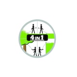 thumbnail of 4 in 1 Multifunctioneel Thermisch Tuingereedschap Heggenschaar + Snoeier + Bosmaaier (mes en spoel) IKRA