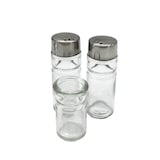 thumbnail of METRO Professional Set di saliera e pepiera , acciaio inox / vetro, 9 x 8.6 x 11.6 cm, 42 ml, con porta stuzzicadenti