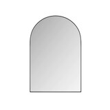 thumbnail of Spiegelschrank Badezimmer Schwarz 91x61x12 cm Metallrahmen mit Spiegel und verstellbaren Ablagen, Wandmontage oder Unterputz, platzsparend