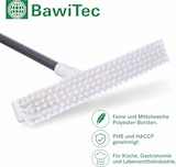 thumbnail of Spezial Hygiene Besen Hygienebesen 40cm Breit mit Aluminiumstiel 145cm Lang HACCP weiß Lebensmittel