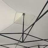 thumbnail of Rebecca Mobili Ersatz-Pavillonabdeckung 3x3 aus Polyester, weiß