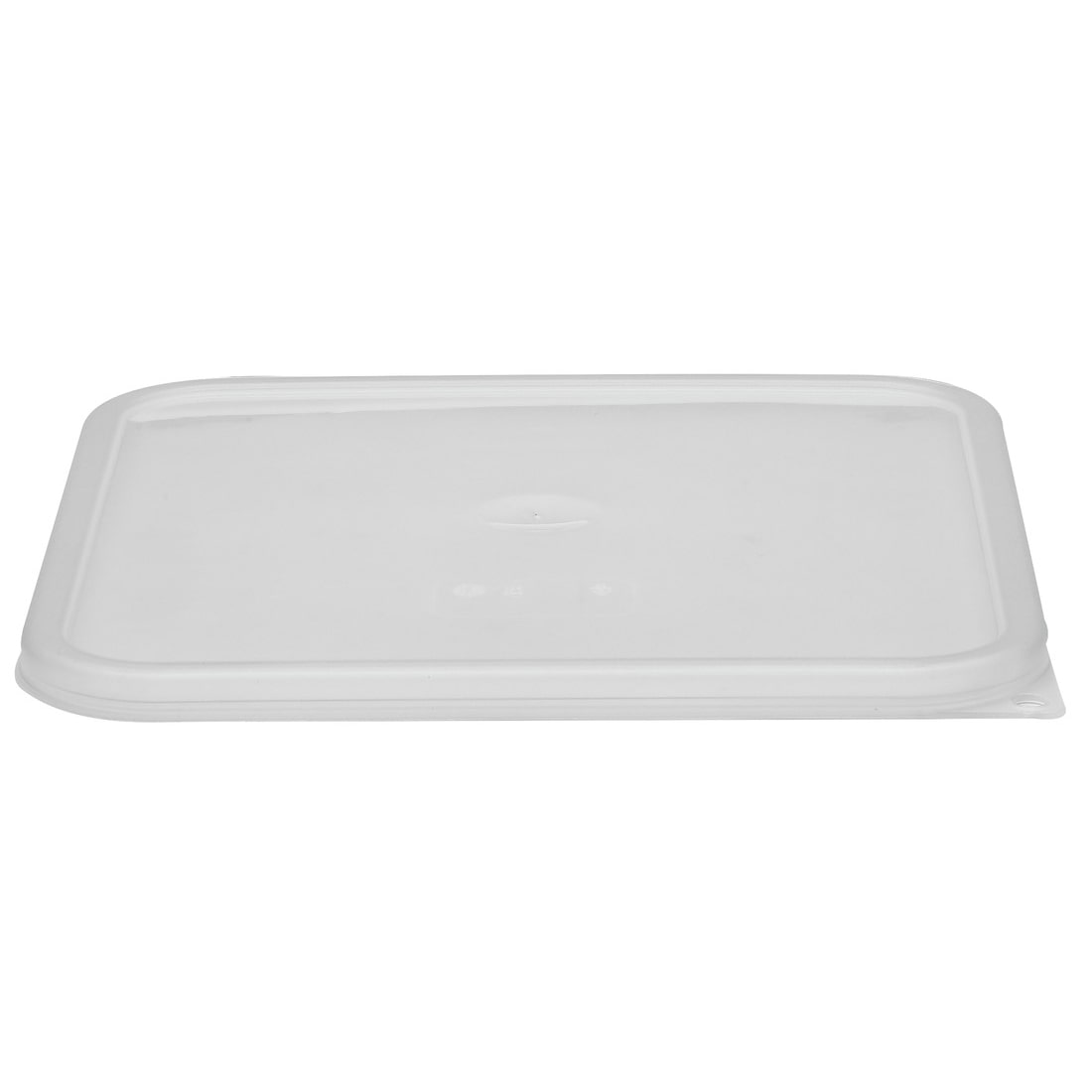 CAMBRO  SFC12SCPP-190 - TAPA para recipientes cuadrados (no incluido) de 11,4 l., 17,2 l. y 20,8 l. - 25,6 x 31 cm - Polipropileno Blanco translúcido