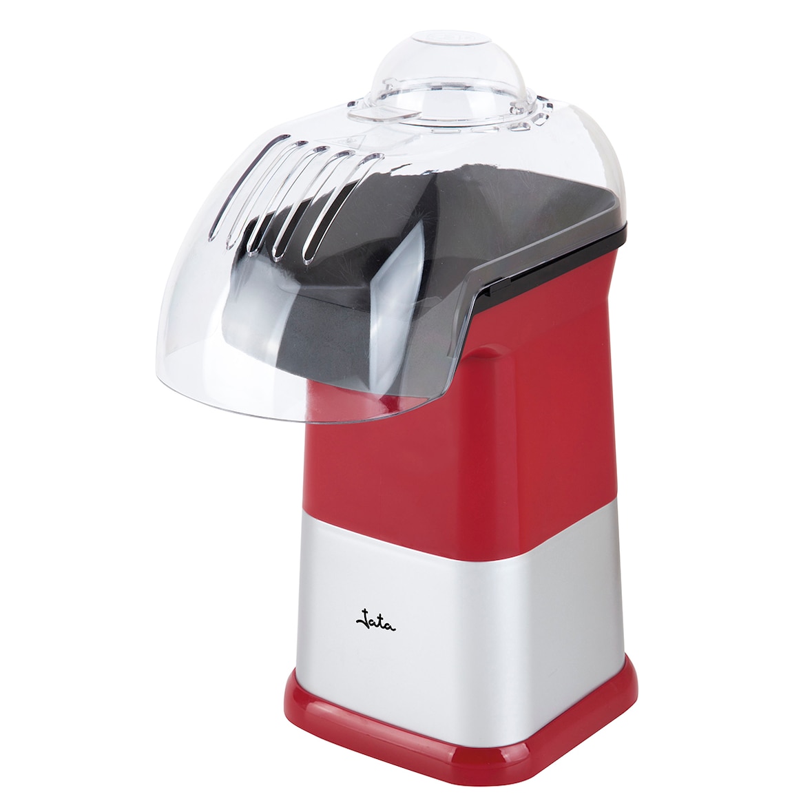 Palomitero Jata PAL97 con capacidad de 60 gramos de maíz. Palomitas sin aceite en 3 minutos. Incluye dosificador. Fácil limpieza. 1200 W