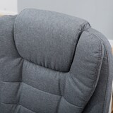 thumbnail of Massagesessel Bürostuhl Chefsessel Dunkelgrau 120x68x72 cm mit Massage und Heizfunktion höhenverstellbar bis 130 Grad neigbar 360 Grad drehbar