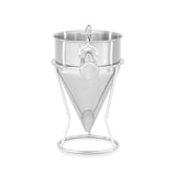 thumbnail of Kolbentrichter aus Edelstahl - Equipementpro