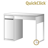 thumbnail of WAGNER QuickClick® Stuhlgleiter Kunststoffgleiter TANDEM HYPER - 8er-Set Ersatzgleiter Ø 39 x 12 mm, DE Ware - 15791900