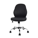 thumbnail of Silla de oficina con asiento en símil piel color Negro. Modelo Estela