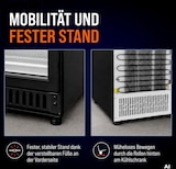 thumbnail of GastroHero Lagerkühlschrank ECO 600 Glastür Schwarz 562 Liter LED Beleuchtung Umluftkühlung 2 bis +8 °C Gewerbekühlschrank