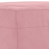 thumbnail of vidaXL 3-tlg. Sofagarnitur mit Kissen Rosa Samt