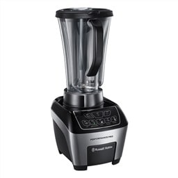 batidora vaso 1,9l jarra plastico 5 prog neg/acero russell hobbs 2226056