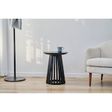 thumbnail of SIT Möbel Mesa lateral para móveis Ø 40 cm|lacado transparente|rodada|Hevea e folheado de madeira preto|L40xP40xA50cm|07107-90|Serie BEISTELLTISCH