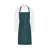 thumbnail of PROVENCE - Eyelet Bib Apron with Pocket: One Size / Grey