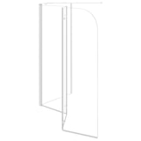 thumbnail of vidaXL Duschabtrennung 120x69x130 cm Hartglas Transparent