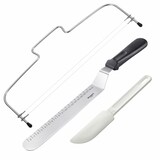 thumbnail of Westmark Tortenbodenteiler Simplex-Duo+Palette+Schaber im Set 3tlg., 716022E8