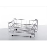 thumbnail of Briefablage-Gestell 2 Körbe Querformat B4 chrom