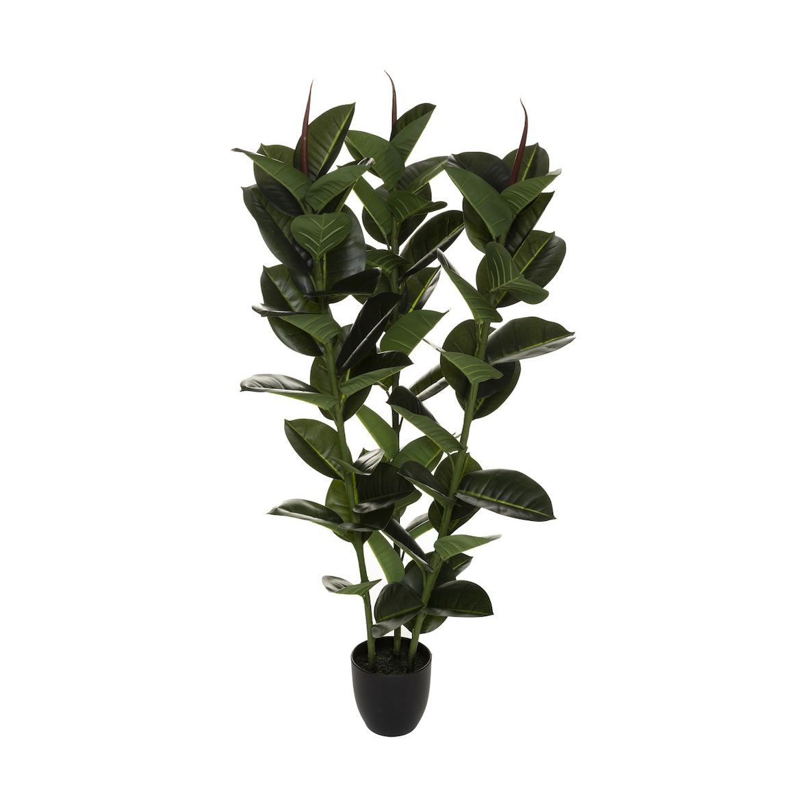Atmosphera - Künstliche Ficus robusta-Pflanze 40x40x120cm