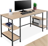 thumbnail of tectake Escritorio para ordenador Stoke 137x55x75cm  Madera Industrial Clara, Roble Sonoma