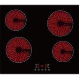 thumbnail of PKM Kochfeld KHKF4 G autark Einbau 60cm Glaskeramik schwarz Timer und Touch-Control