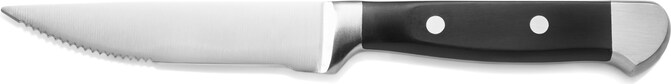 12 Steakmesser Edelstahl, POM Kunststoff schwarz 25,8 cm