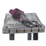 thumbnail of Dethloff Hosenträger Y-Form Holländer rot meliert 120cm 36mm breit Leder mit Knöpfen