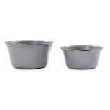 thumbnail of Barebones Schüssel Set Camping Outdoor 2-tlg. 5L & 3L grau gesprenkelt
