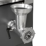 thumbnail of VERTES Knochenbandsäge mit Fleischwolf, 550 W, Edelstahlblatt, 4–210 mm Schnittstärke, 240 mm Schnitthöhe, mit Sicherheitsvorschub