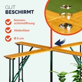 thumbnail of Casaria XXL Stehtisch Partytisch Quattro Klappbar Holz