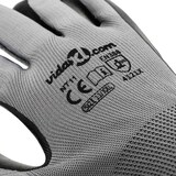 thumbnail of vidaXL Werkhandschoenen 24 pcs Grijs en zwart 11 / XXL Polyester