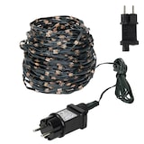 thumbnail of . ECD Germany LED Micro Cluster Lichterkette 24 m 800 LEDs Extra Warmweiß, 8 Modi, strombetrieben IP44, Innen/Außen, Weihnachtsbeleuchtung