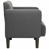 thumbnail of vidaXL Sessel mit Armlehnen Dunkelgrau 54 cm Cordstoff