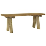thumbnail of Helloshop26 - Banc de jardin meuble de patio d'extérieur terrasse 110 x 38 x 45 cm  bois de pin massif imprégné 02_0011171